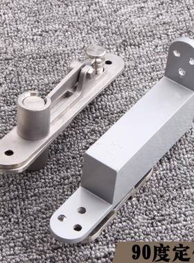 木门隐挖形门地弹簧0定位关门器缓冲式度暗藏地弹82131簧9免坑闭