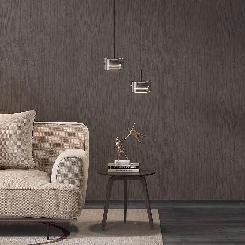 现北欧室简约代卧床头小吊灯意式吧台277厅房间背景墙单头餐玻璃