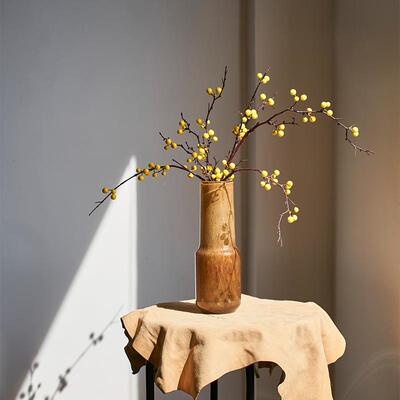 轻式奢美美拉系玻花瓶北欧摆件客厅BXG21-L4餐桌插花德样板间璃酒