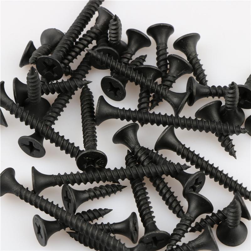 厂家直供黑743磷高强螺度干壁钉石膏沉头自攻丝板轻钢龙骨自攻丝