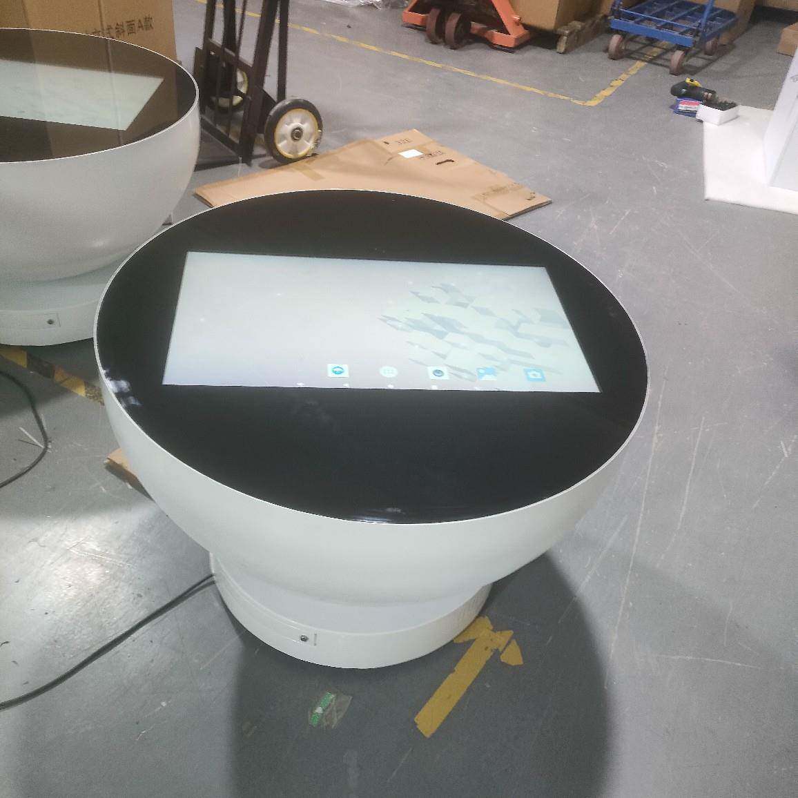 27寸智能触摸屏茶几电容防水触摸屏广告机多功能游戏互动展示屏