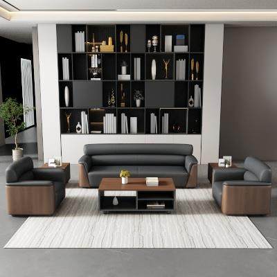 cs办公室沙发茶几组合商务会客三人位沙发会议室接待办公沙发