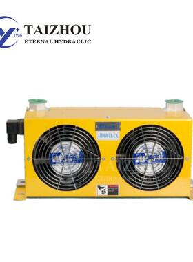 液压站冷却系统搅拌机冷却器AH1490T-CA-AC/DC液压风力散热器