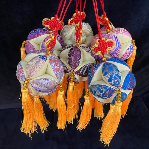 绣蕴坊绣球 八达晕绣球壮族特色广西靖西绣球绣球手工壮族三月三