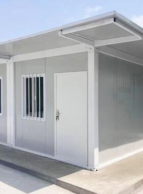 工地住人集装箱房包箱工地住人快拼箱移动民集宿防火装箱可拆打住