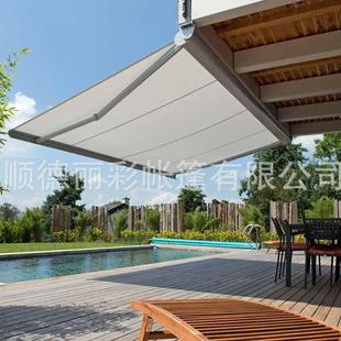 厂家直销户外动高质量电动遮阳蓬0026全盒遮活阳棚雨棚伸缩遮阳棚