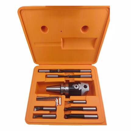 F1头套BT30B-F1装-9BT30-F1-PCSM12螺纹套装T30镗刀柄F1-12mm镗镗