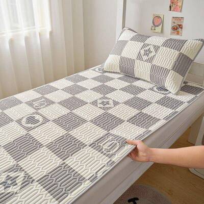 夏季冰丝床单件学生宿舍凉单人90x109大学生夏天感被单床盖厂家直