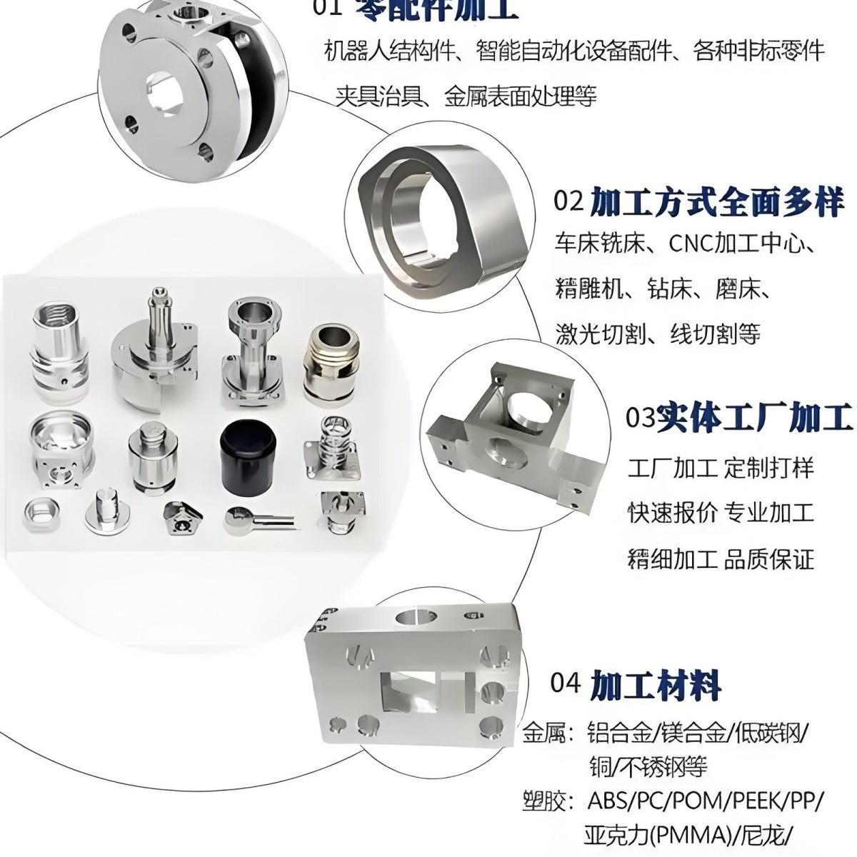 数控机械五金配件加工车