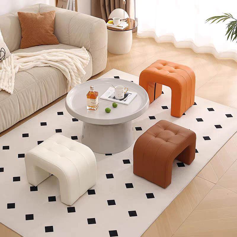 皮创子轻奢感客厅沙发凳高凳级家用茶几凳门口HIQ换鞋凳儿童意软,标准件/零部件/工业耗材,车间地垫,淘宝优惠券,粉丝福利购,淘宝优惠卷