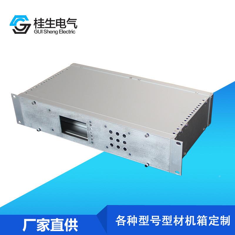 铝机箱工材控机箱LZU2U工插箱型铝合金机箱汇流片厂家控供应