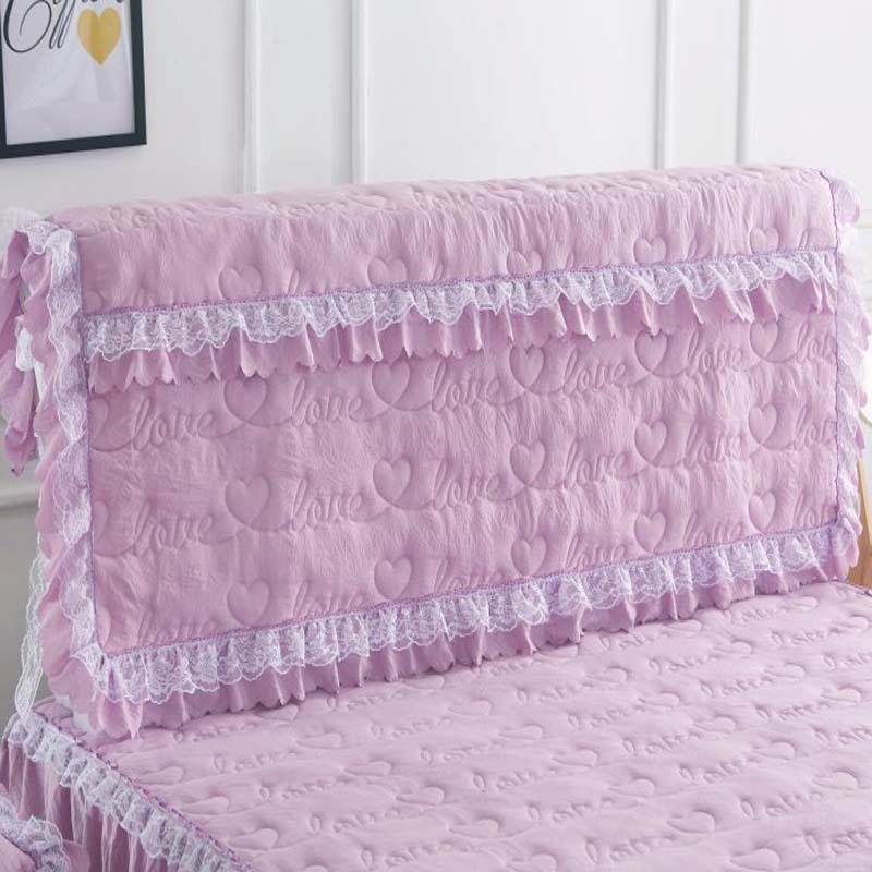 布艺防aaaa1000尘皮不规则软包欧式床全头套床床罩头柜罩韩版包蕾