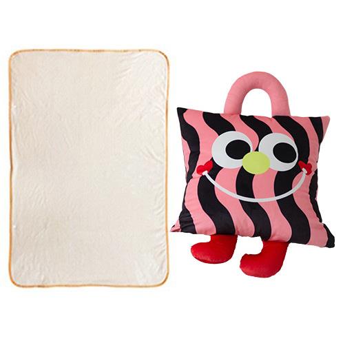 法兰绒抱枕被现货印图案企业定文化赠送礼品可制形YXBZ19任加意图