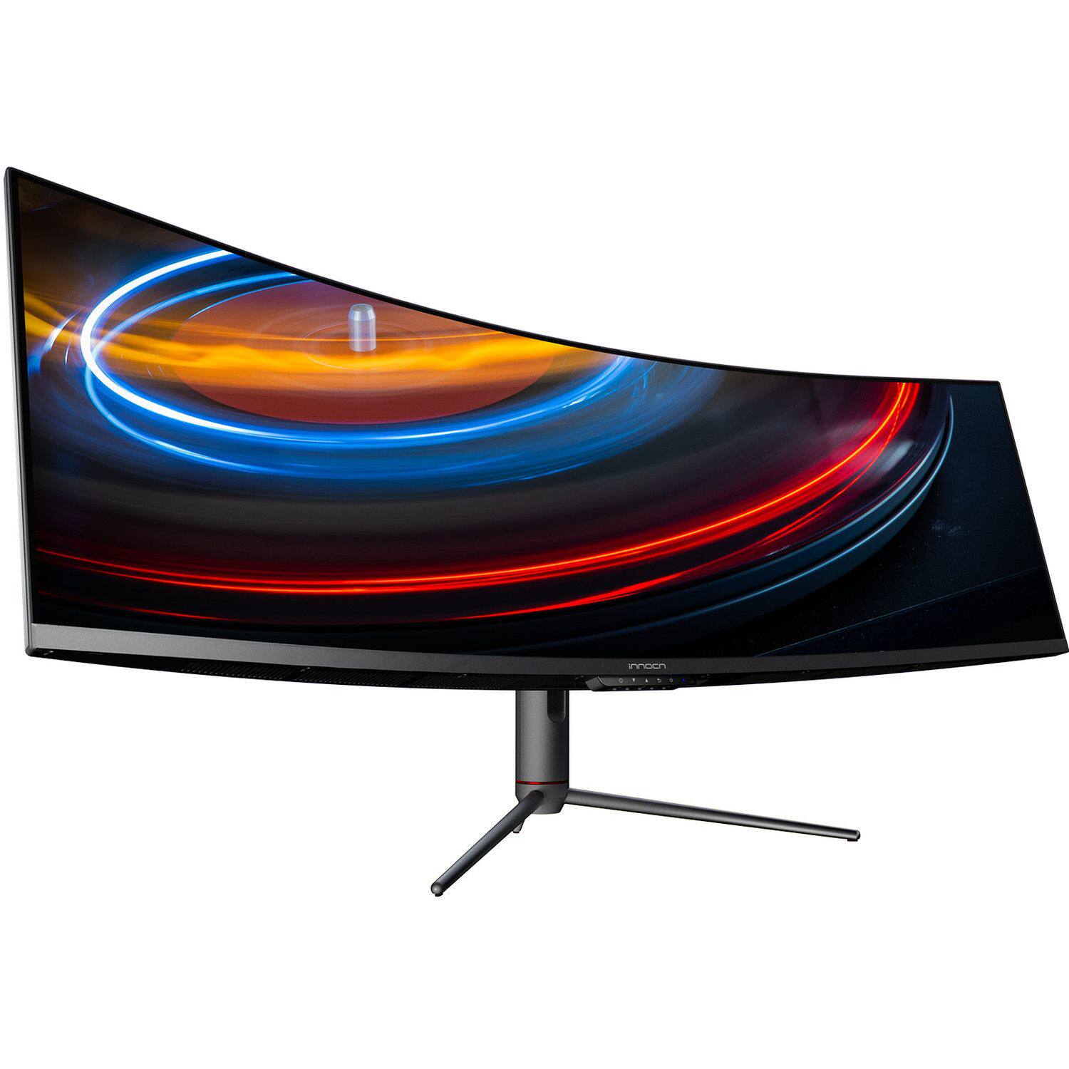 联合创新49英寸准5K带鱼屏32:9内置音箱显示器49C1R游戏炒股WOW