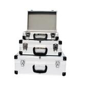 厂直供全铝箱合金工具仪器设备防震航家空647箱展提会手密码 锁收