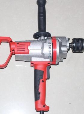 工业油粉漆腻子搅拌飞机多能功BQR手家用五金工具电钻手电钻枪钻