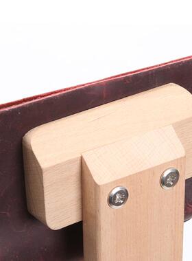 DY皮革艺手缝木夹皮具手卧缝木架手缝JWK式I木夹皮榉木手缝木夹