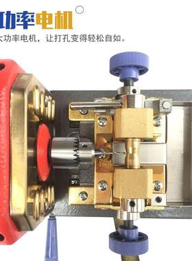 珍珠打孔机佛孔珠打极34856机钻孔机无调速钻孔佛木珠珠核桃钻孔