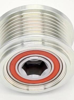 电机车皮71563带轮电机单向轮发汽车发电机汽交流电发机