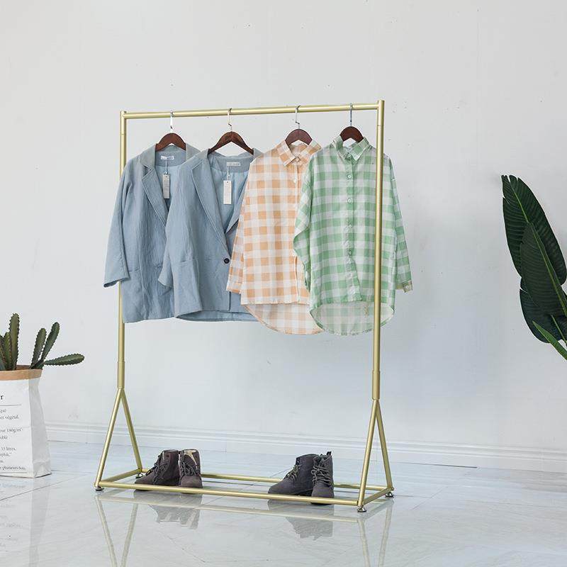 厂直供家879铁艺货服架落地式服装装展示架童装店架挂衣架金色衣,商业/办公家具,服装展示架,淘宝优惠券,粉丝福利购,淘宝优惠卷