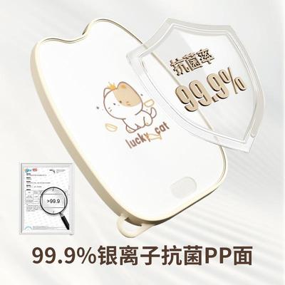 不锈品钢双面砧板厨食房用水果蔬菜熟揉无品牌/面用菜板PP家材质