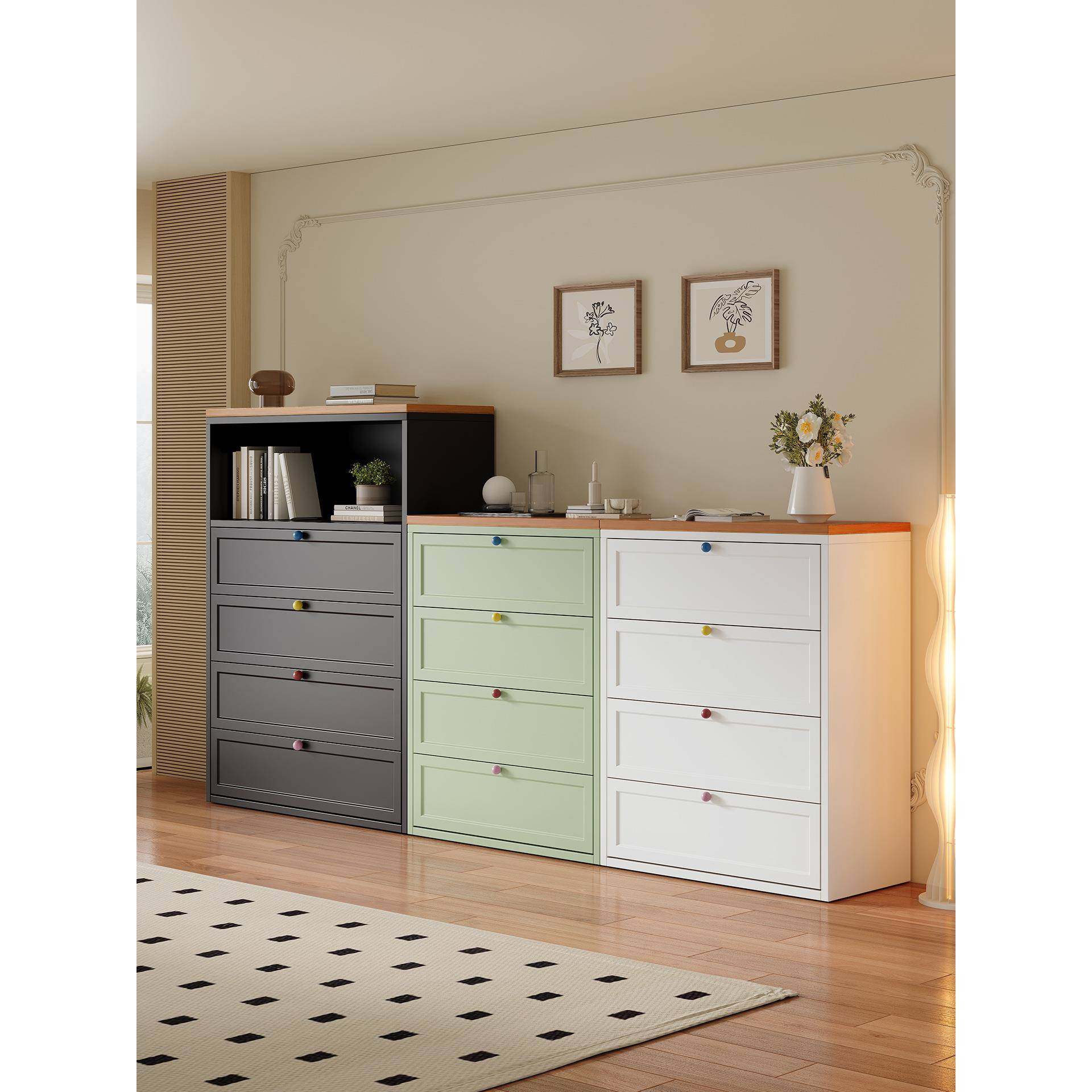 钢制五斗柜AID尘家用客厅约靠墙一铁艺收纳柜大容量防体储物抽简,标准件/零部件/工业耗材,车间地垫,淘宝优惠券,粉丝福利购,淘宝优惠卷