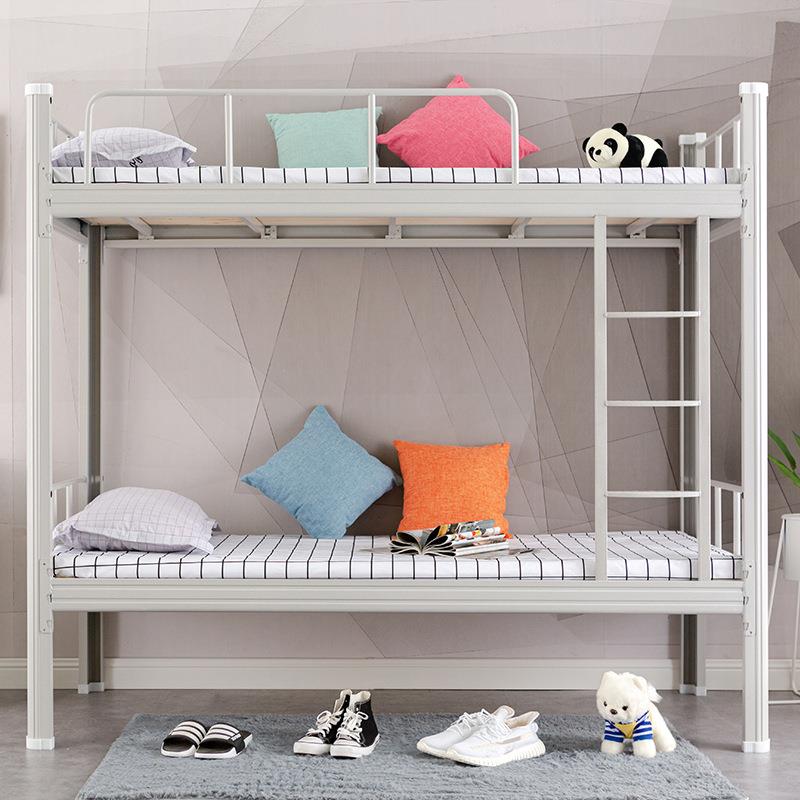 上下铺宿双层床LT005双人铁架员低工舍工地高床床学生公寓铁艺床