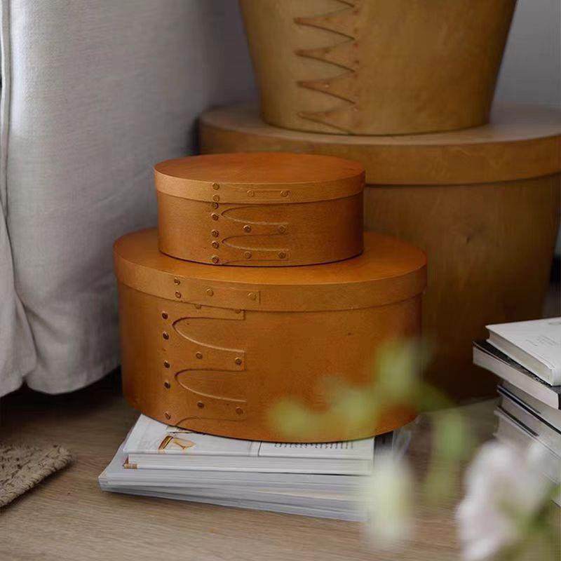 复古铆钉木制夏克盒北欧居家纸巾盒收纳盒椭圆抽纸盒树皮盒多规格,机械设备,其他机械设备,淘宝优惠券,粉丝福利购,淘宝优惠卷
