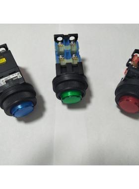 富士按钮AR30EOL-10E3R富士圆形凸头带灯按钮开关