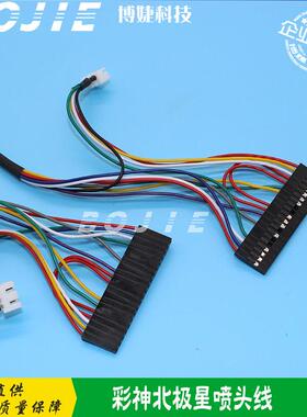 彩神LJ320P/LJ3204P/LJ3208P/LJ520P喷绘机北极星512喷头数据排线