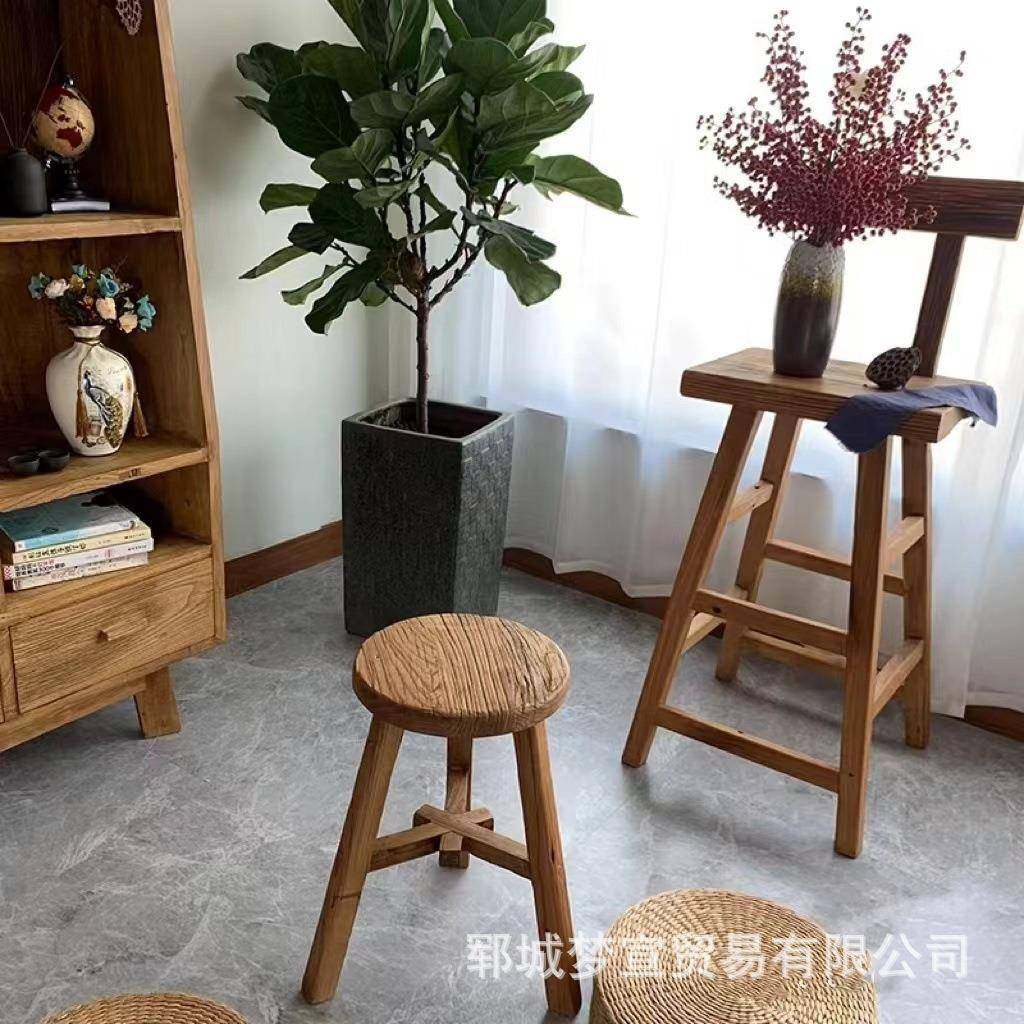 新中式餐椅榆木椅实木靠背扶手椅老木阳台休原闲椅圈吧台凳餐椅官,农机/农具/农膜,其它农用工具,淘宝优惠券,粉丝福利购,淘宝优惠卷