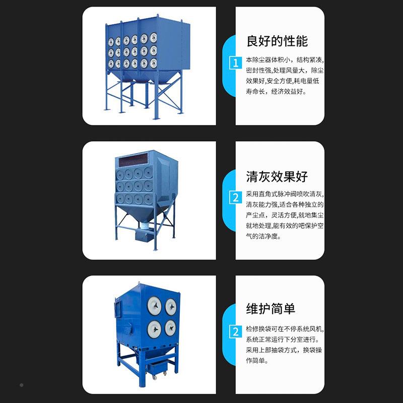 脉冲滤除除尘器工业除尘器设备环保筒设备除尘机集尘机厂尘家WRA