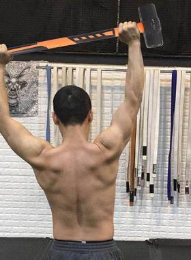 拆8磅PPR柄铁锤工墙具大大锤锤角锤方头锤子八纯钢头大号铁重型榔