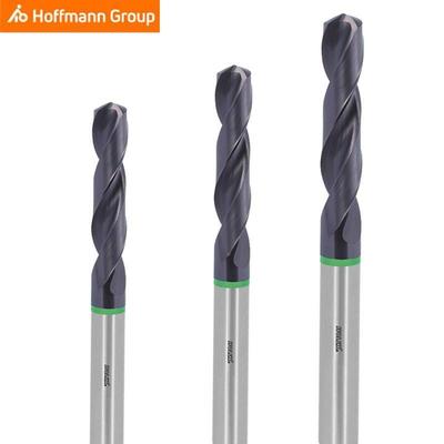 体霍夫Hoffmann直柄FEC麻花钻通用整头硬质合金1曼22501涂层内冷