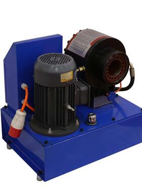 工地架子管压高油管大棚管PTU高啤喉扣压缩钢口机压缩头机油管扣