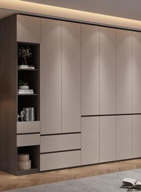 2柜02E5爆款N级实木欧松板奶油灰加厚背板衣家用78262F卧室耐用大