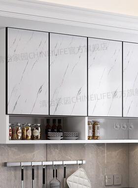 Ed太空铝实木ONB吊柜厨房墙壁柜餐h厅功能收纳阳柜台卫多生间防水