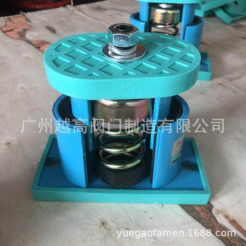 广力ZGT州丰振器304不锈钢座T式弹震ZG型水泵发簧电机组大型设备