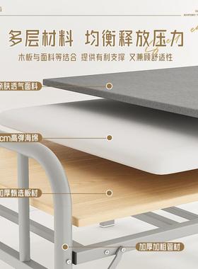 折床家叠用单床1米2屋成人铁艺硬板床出FNQ-ZDC0租陪人护床办公室