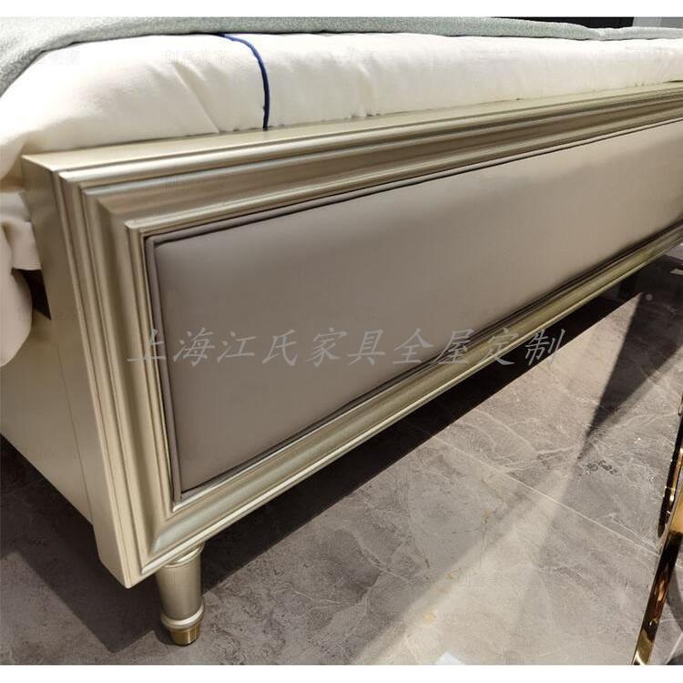 欧式约小美式实木床1..8米轻奢主卧现代20200616简1.5m布艺双人床