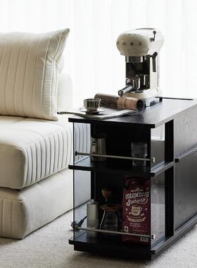 动茶台小推车客厅多功能茶桌子边几柜储柜阳NVO物移台实木茶水柜