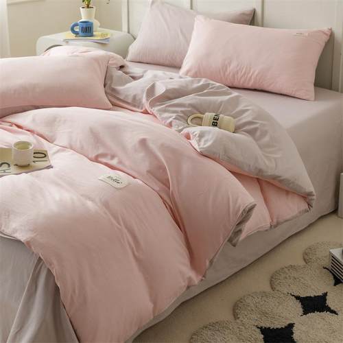 简约全棉被套单件纯棉学生舍被单50x20x230798-1307单人1双0人被