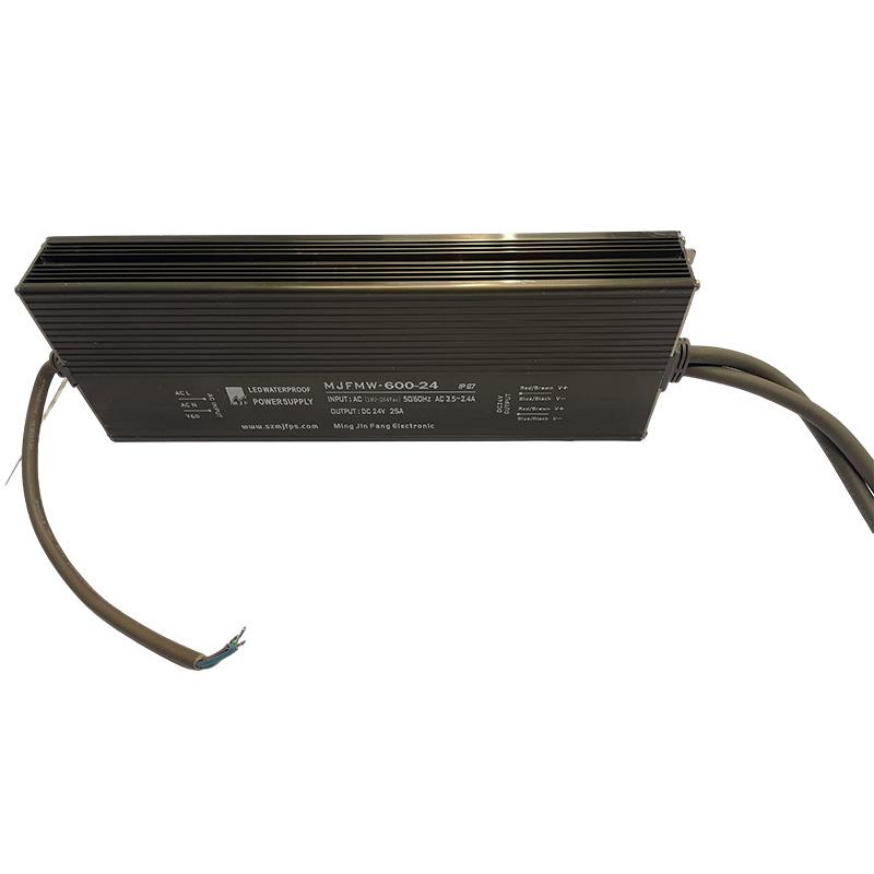 深圳LED电源厂家24V600水WF防关电源2A恒开4压BOA驱动-名为