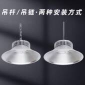 超亮工矿灯e厂dCXV灯厂房工车间仓库体育l馆工业照明吊灯鳍片中山