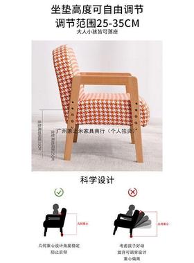 双人沙发儿童阅读教阅书女幼儿园小WRV沙发实木公宝宝孩孩主座椅