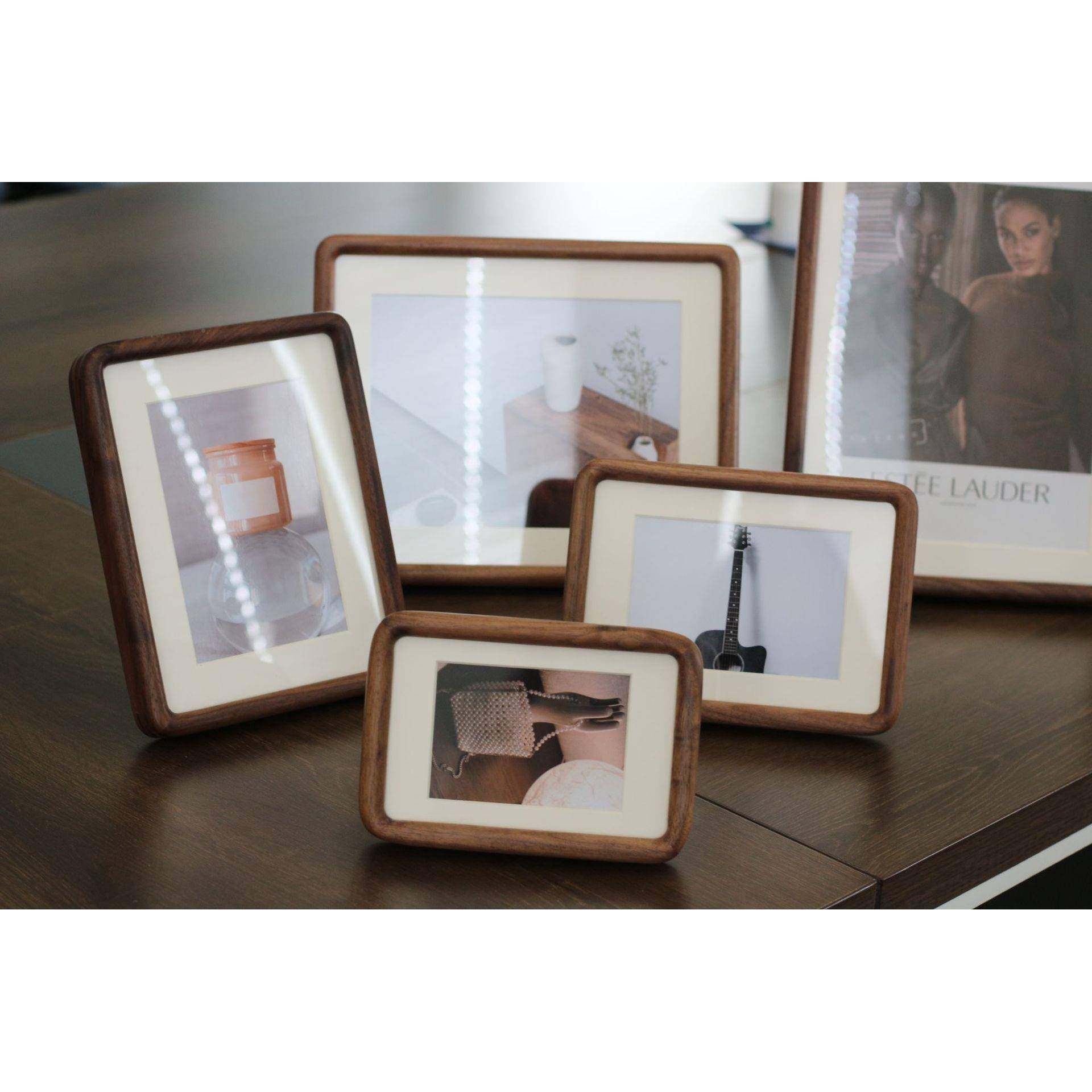 黑桃榫卯实木相框画框圆角VWH圆胡方4寸6寸7寸8寸10寸A4木A边3,家居饰品,DIY亲子装饰画,淘宝优惠券,粉丝福利购,淘宝优惠卷