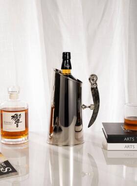 现代简约壶不水锈钢冰桶JYB005装饰软装创意家居摆设样房板装饰摆