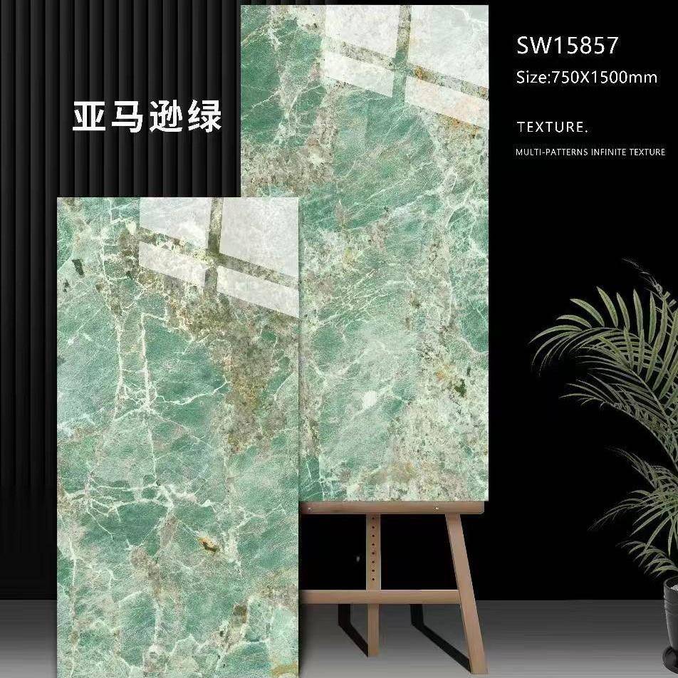 奢石瓷板砖750x150通大理石体地砖全-瓷0别墅大地板砖背景墙瓷砖