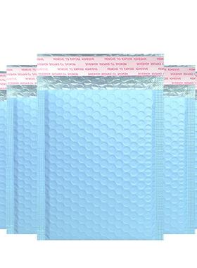 蓝色NEJ快递气卡泡袋加小包厚装饰品打包袋糖果色包奶装自粘信封