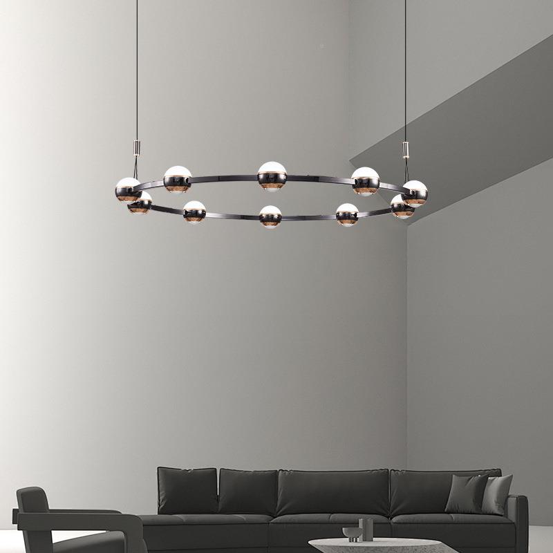 北欧约室客厅22356吊灯时尚术卧灯艺餐厅灯新款个简性室内卧室吊